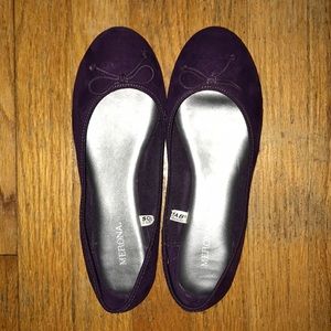 NEVER WORN Merona Purple 'Madge' Ballet Flats